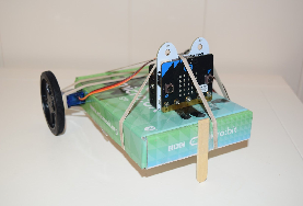 The assembled robot car