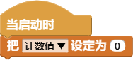 计数值初始化为0
