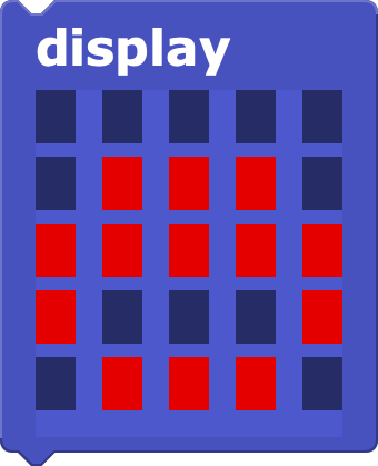 Maya digit zero in the display block